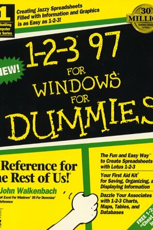 Cover of 1-2-3 for Windows '95 For Dummies