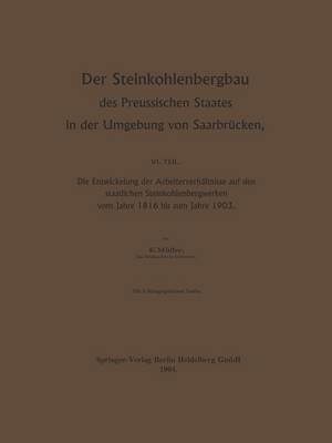 Book cover for Der Steinkohlenbergbau des Preussischen Staates in der Umgebung von Saarbrücken