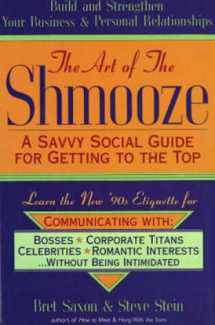 Cover of The Art of the Shmooze