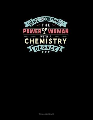 Cover of Never Underestimate The Power Of A Woman With A Chemistry Degree