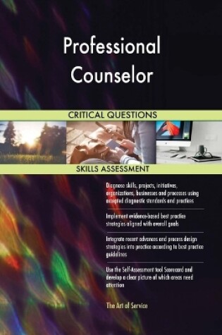 Cover of Professional Counselor Critical Questions Skills Assessment