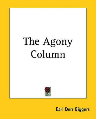 Cover of The Agony Column