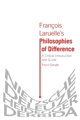 Book cover for Francois Laruelle's Philosophies of Difference