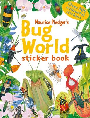 Book cover for Bug World Sticker Book