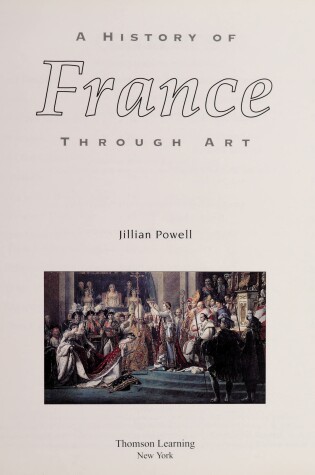 Cover of A History of France Through Art