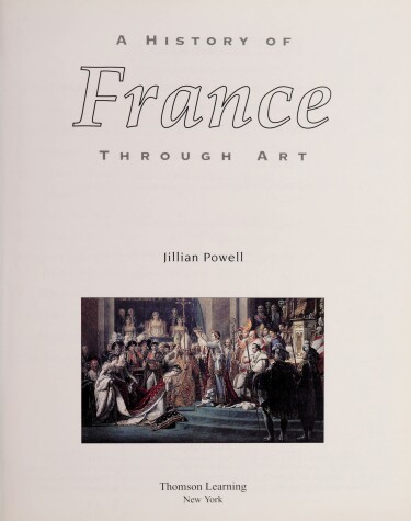 Cover of A History of France Through Art