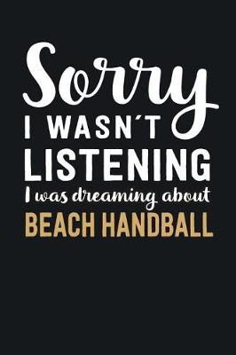 Book cover for I was Dreaming about Beach Handball