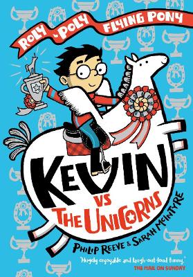 Book cover for Kevin vs the Unicorns: Roly Poly Flying Pony