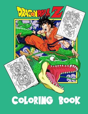 Book cover for Dragon Ball Z Coloring Book