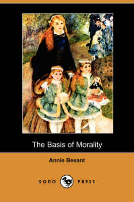 Book cover for The Basis of Morality (Dodo Press)