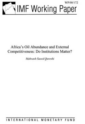 Book cover for Africa's Oil Abundance and External Competitiveness