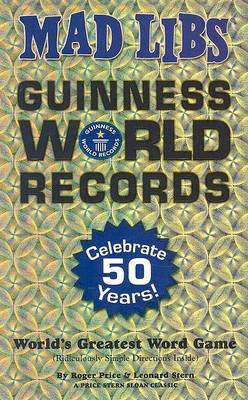 Book cover for Guinness World Records Mad Libs