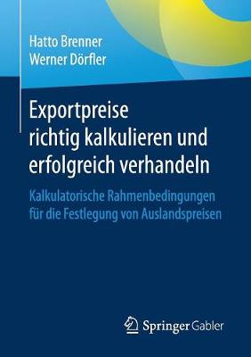 Book cover for Exportpreise richtig kalkulieren und erfolgreich verhandeln