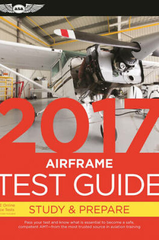 Cover of Airframe Test Guide 2017 Book and Tutorial Software Bundle