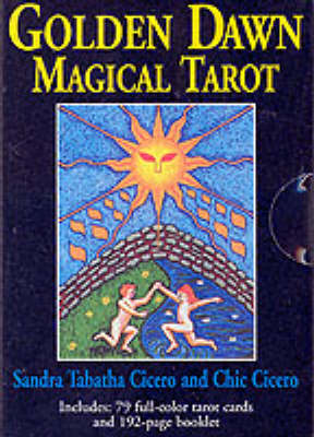 Book cover for Golden Dawn Magical Tarot Deck