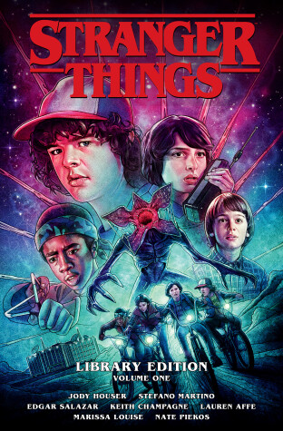 Book cover for Stranger Things Library Edition Volume 1 (Graphic Novel)
