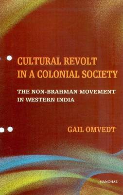 Book cover for Cultural Revolt in a Colonial Society