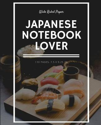 Book cover for Japanese Food Composition Notebook