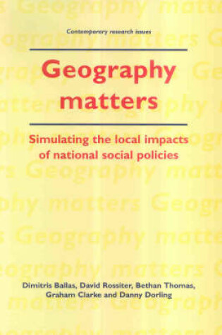 Cover of Geography Matters