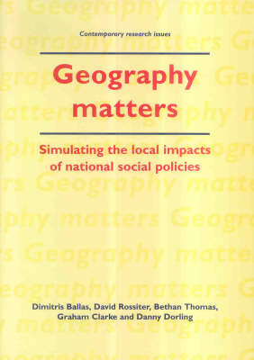 Book cover for Geography Matters
