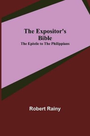 Cover of The Expositor's Bible