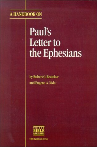 Cover of HB on Ephesians