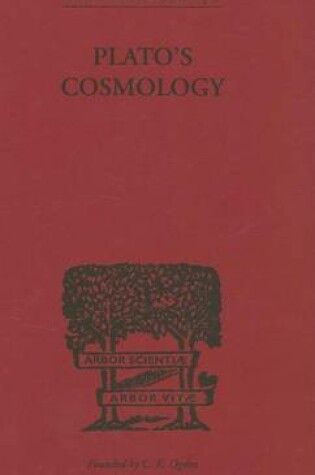 Cover of Plato's Cosmology: The Timaeus of Plato