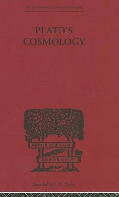 Book cover for Plato's Cosmology: The Timaeus of Plato