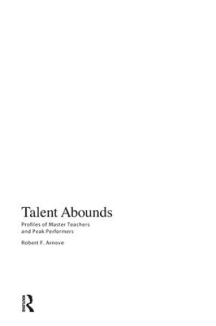 Cover of Talent Abounds