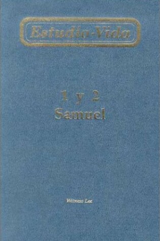 Cover of Estudio-Vida de 1 y 2 Samuel