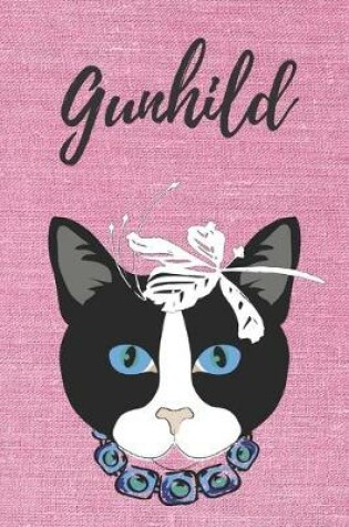 Cover of personalisiertes Notizbuch Katze / Notizheft / Journal / Malbuch / Tagebuch / Kritzelbuch / DIN A5 / Geschenk Gunhild