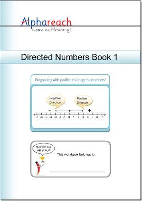 Book cover for Directed Numbers Book 1