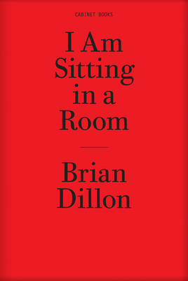 Book cover for Brian Dillon - I am Sitting in a Room