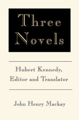 Cover of Three Novels