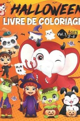 Cover of Halloween Livre de Coloriage
