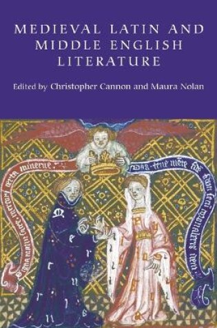 Cover of Medieval Latin and Middle English Literature