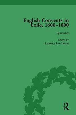 Book cover for English Convents in Exile, 1600-1800, Part I, vol 2