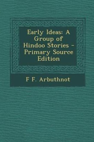 Cover of Early Ideas