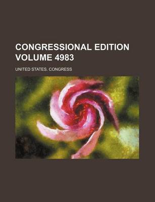 Book cover for Congressional Edition Volume 4983