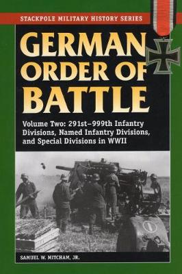 Book cover for German Order of Battle