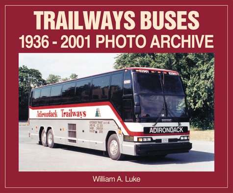 Book cover for Trailways Buses, 1936-2001