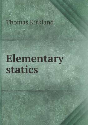 Book cover for Elementary statics