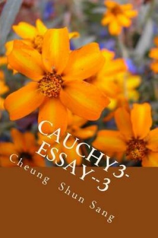 Cover of Cauchy3-essay--3