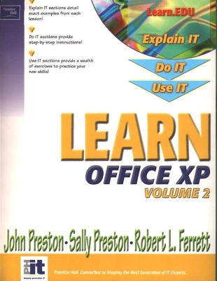 Book cover for Learn Office XP Volume II