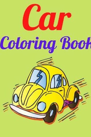 Cover of Car Coloring Book