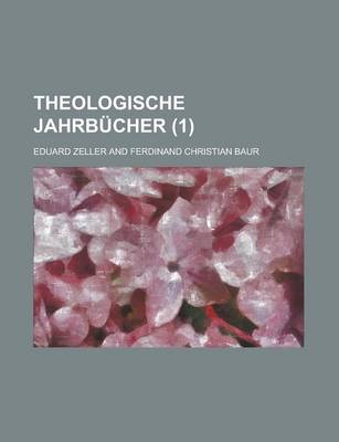 Book cover for Theologische Jahrbucher (1)