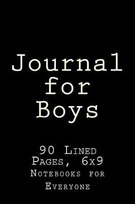 Book cover for Journal for Boys