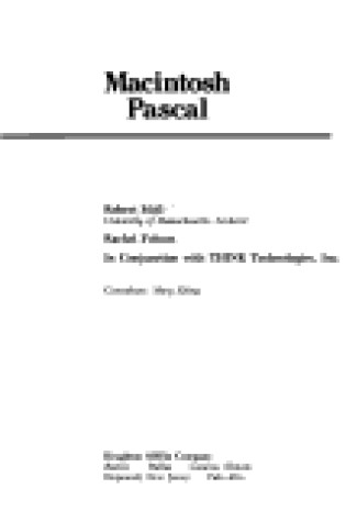 Cover of Macintosh PASCAL