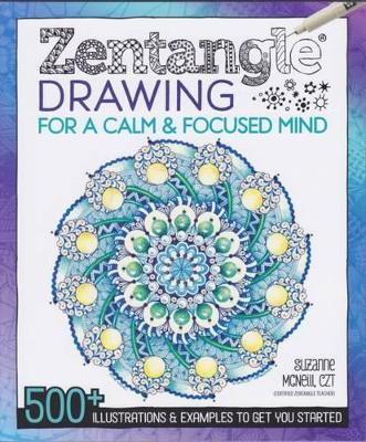 Book cover for Zentangle Drawing for a Calm & Focused Mind