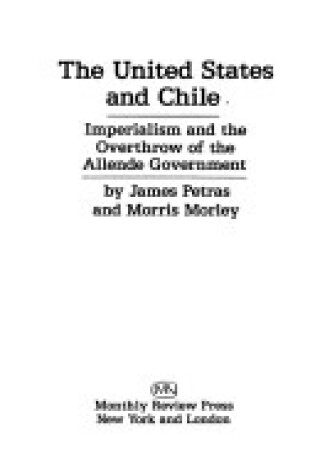 Cover of The United States and Chile